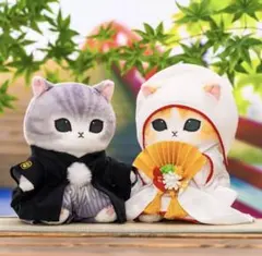 mofusand にゃんこの和装ウェディングペアぬいぐるみ - メルカリ