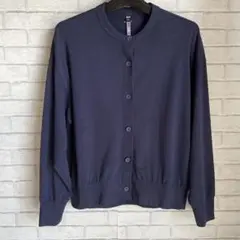 ユニクロ　カーディガン 長袖　M レディース　美品