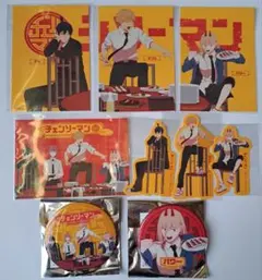 ブロマイド、非売品、特典、ナンジャタウン、チェンソーマン、缶バッジ