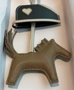 【新品未使用】ロベオクール PM HERMES チャーム K刻印