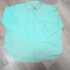 Earth music ＆ecology　シャツ　グリーン