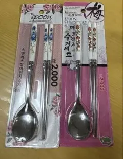 韓国 箸・スプーンセット