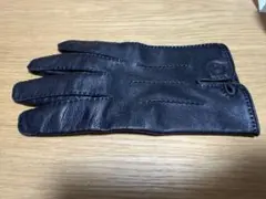 HERMES エルメス レザー ラムレザー グローブ 手袋 ブラック 未使用級