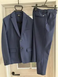 【ニューバランス】THE CITY スーツ セットアップ ネイビー