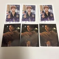 ちっこいMyojo 2023.12 厚紙 なにわ男子 高橋恭平⇔嶋﨑斗亜 6枚