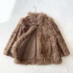 ファーコート y2k 00s y2k フェアリーグランジ ファー付き モッズコート 平成