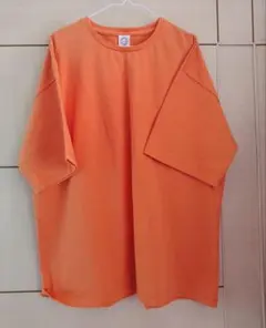 ENNE オレンジ Orange 肉厚Tシャツ XL