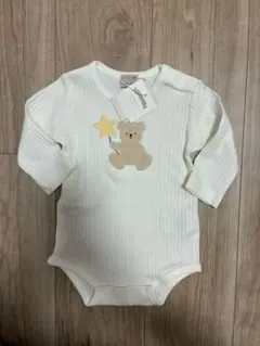 プティマイン　長袖ロンパース　くま　70 新品