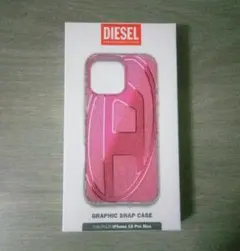 【新品】DIESEL グラフィックスナップケース iPhone16 promax
