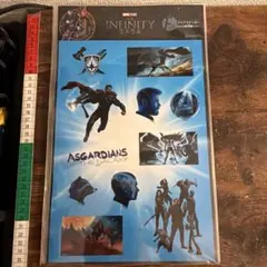 MARVEL アベンジャーズ Happyくじ クリアステッカー　F賞