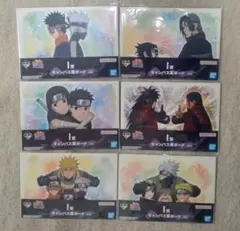一番くじ　ナルト　I賞　キャンバス風ボード 全6種　コンプリート