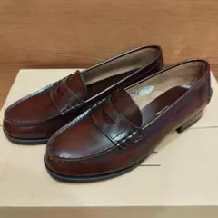 【新品】ローファー　HARUTA　Ranban Moca ブラウン　24.5cm