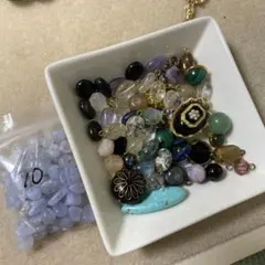天然石ビーズ・アクセサリー素材セット
