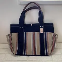レ・トワール・デュ・ソレイユ キャンバス トートバッグ ネイビー⁠のサムネイル