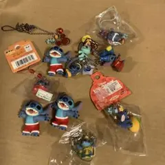 ディズニー　スティッチ ストラップ セット　キーホルダー　NO.6