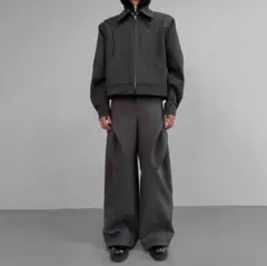 BAOVICTO 23SS 変形ワイドパンツ グレー　サイズ1のサムネイル