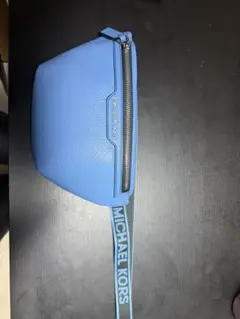 MICHAEL KORS ブルーボディバッグ