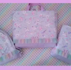 入園入学　レッスンバック　上靴入れ　体操服入れ