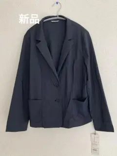 ネイビー ジャケット　薄手　夏用　L