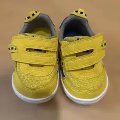 イフミー TRAIN ベビーシューズ 13.0 イエロー