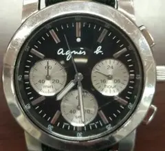 送料込み(匿名発送) agnes b. アニエスb 時計 稼働品