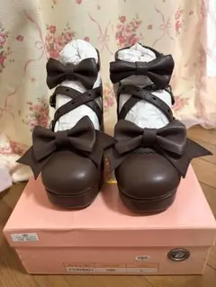Metamorphose クロスストラップシューズ 黒 Lサイズ 新品未使 - メルカリ