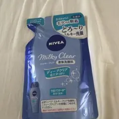 ニベア ミルキークリア 洗顔料 ディープクリア つめかえ用のサムネイル