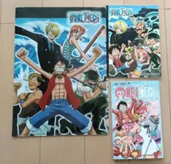 ONE PIECE FILM RED完結巻　メモ帳　クリアファイル　3点セット