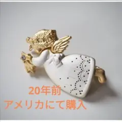 【新品未使用】エンジェル 天使 ブローチ　ヴィンテージ　25年前アメリカにて購入
