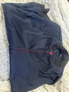 KFC ネイビージャケット ジッパー付き