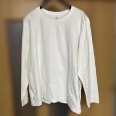 UNIQLO スムースストレッチコットンクルーネック 白　3XL
