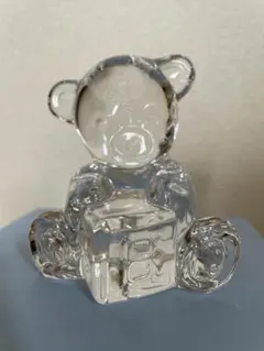WEDGWOOD ウェッジウッド　crystal クリスタル　テディベアのサムネイル
