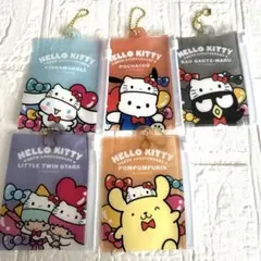 サンリオ チェーン付きファスナーケース キティちゃん 5個セット