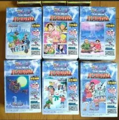 ワンピース　パズルガム全６種　ミニパズル　専用フレーム付