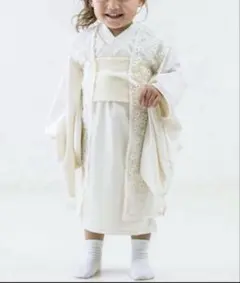 着物80cm 90cm セレモニー　子供服　初節句のサムネイル