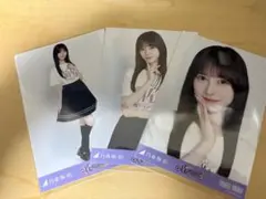 乃木坂46 池田瑛紗 生写真 3枚セットライブTシャツ