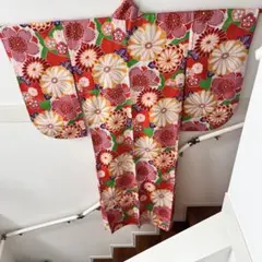 振袖風 小振袖 華やか花柄 晴れ着　身長158〜165cm前後向けのサムネイル