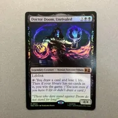 MTG 日本語版 Foil 「比類なき者、ドクター・ドゥーム」 - メルカリ
