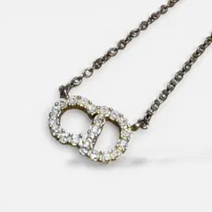 Dior ディオール Clair D Lune CD ネックレス シルバー