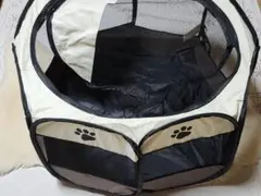 PETKIT ペットサークル 折りたたみ式 ブラック - メルカリ