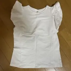 UNIQLO フリル袖 Tシャツ