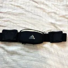 【adidas】ランニング ウエストポーチ ランニングバッグ ブラックのサムネイル