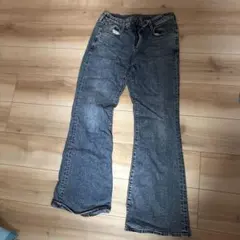 GU デニム　パンツ　Ｌサイズ　レディース　ズボンのサムネイル