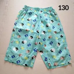 130 ユニクロ ステテコ キッズ ハーフパンツ ショートパンツ スプラトゥーン