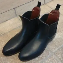 ブラック サイドゴアブーツ Lサイズ