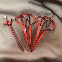 ヴィンテージ 昭和レトロ　かんざし　3点セット