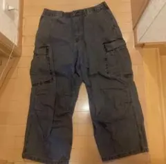 GU カーゴパンツ XXL ダークグレー