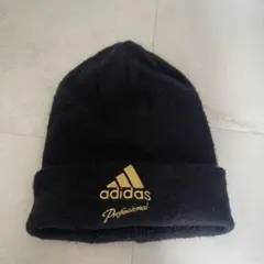 adidas プロフェッショナル ニット帽 黒