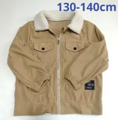 新品　コーデュロイブルゾン　130-140cm ベージュ