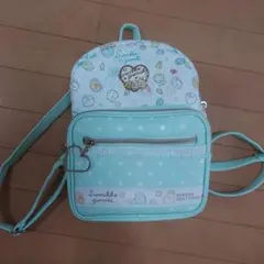 すみっコぐらし リュック　薄きみどり